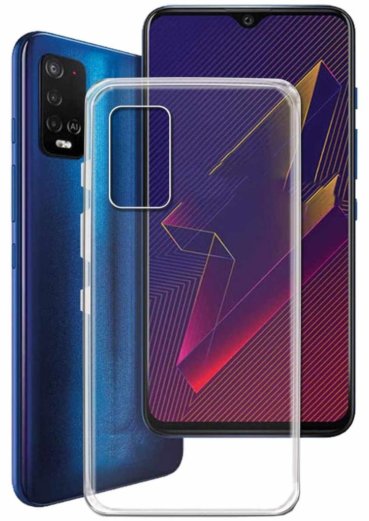 Für Wiko Power U20 Silikon Case Schutz Transparent Handy Produktbild 