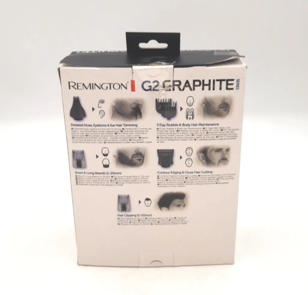 Remington PG2000 Rifinitore Uomo Barba e Capelli Nero - 16