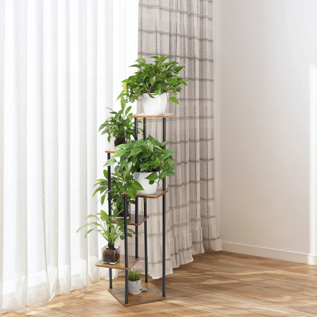 Support de Fleurs Vertical pour Optimiser l'Espace Plantes et Fleurs - 5