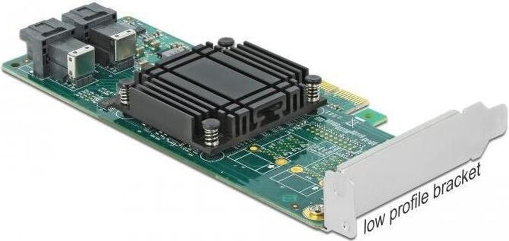 DELOCK PCI Express x8 Karte zu 2 x intern SFF-8643 NVMe
