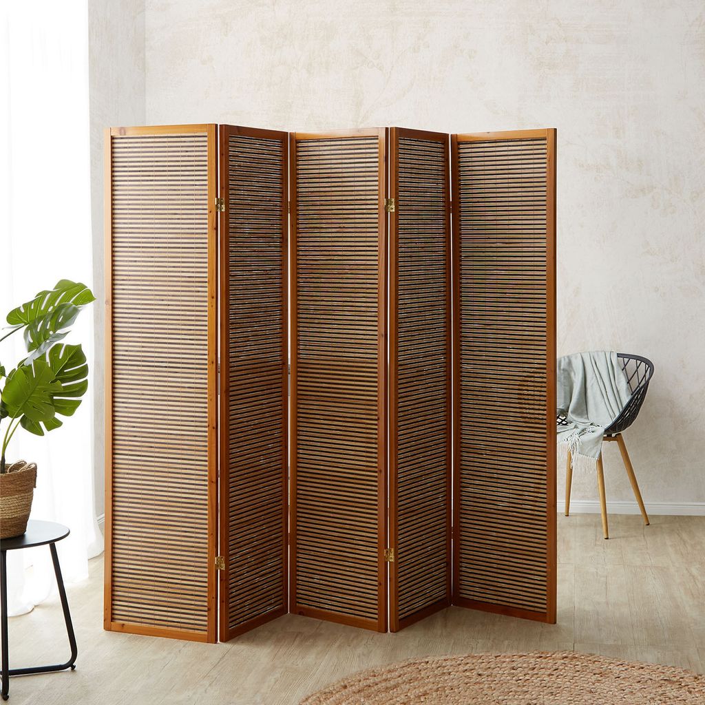 Homestyle4u 383, Paravent Raumteiler Trennwand Sichtschutz, Produktbild 