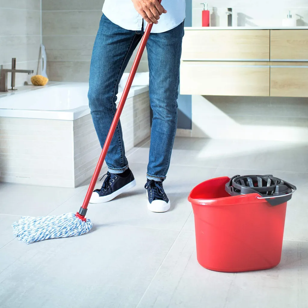 Set di mop Vileda SuperMocio: pulizia efficace con microfibra e cotone - 2