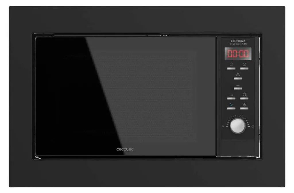 Cecotec Micro-ondes Encastrable Black 23L 800W avec Grill GrandHeat