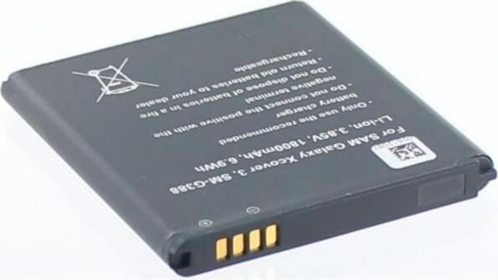 Akku für Samsung SM-G389F Li-Ion 3,85 Volt 1800 mAh schwarz
