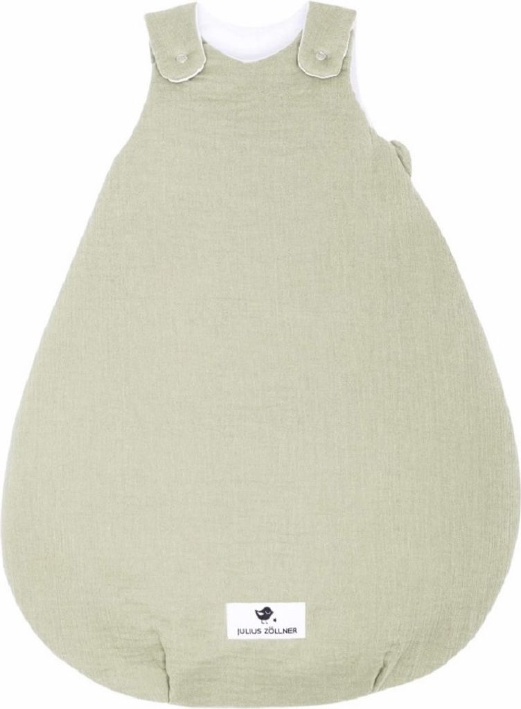 Julius Zöllner lime Babyschlafsack Musselin 68x74
