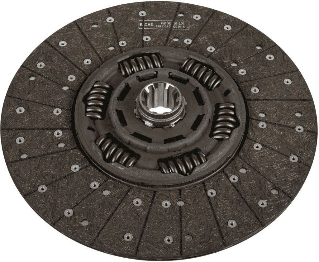 SACHS 1878 085 741 Kupplungsscheibe 430mm für IVECO EUROSTAR 10-Zähne