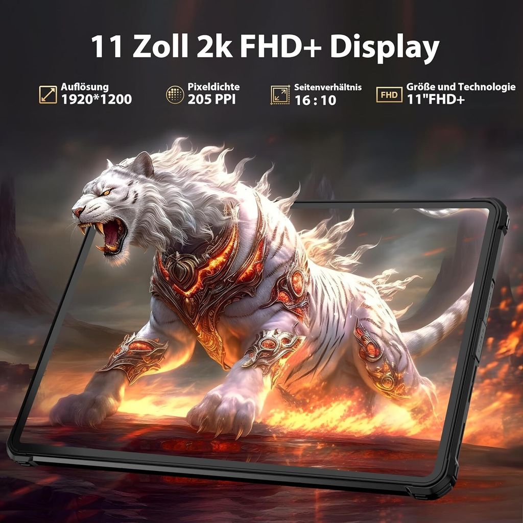 Oukitel Rt8 6gb/256gb 11´´ Tablet Durchsichtig One Size / Produktbild 6