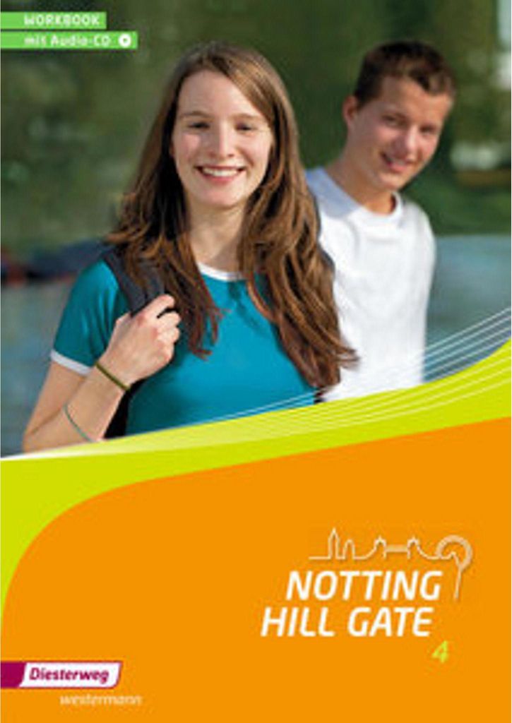 Notting Hill Gate 4. Workbook mit Audio-CD Immagine del prodotto 