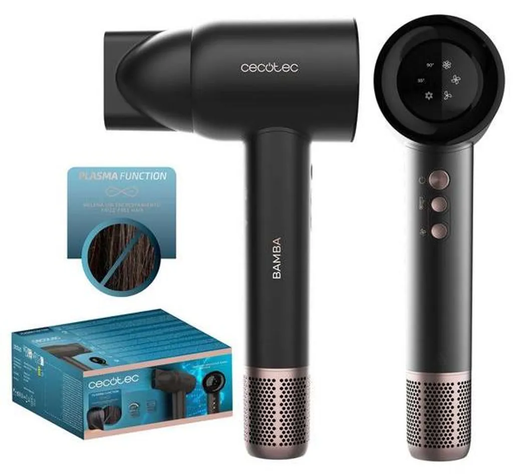 Sèche-cheveux ionique Cecotec RockStar Nano 1600W noir ultra léger - 8
