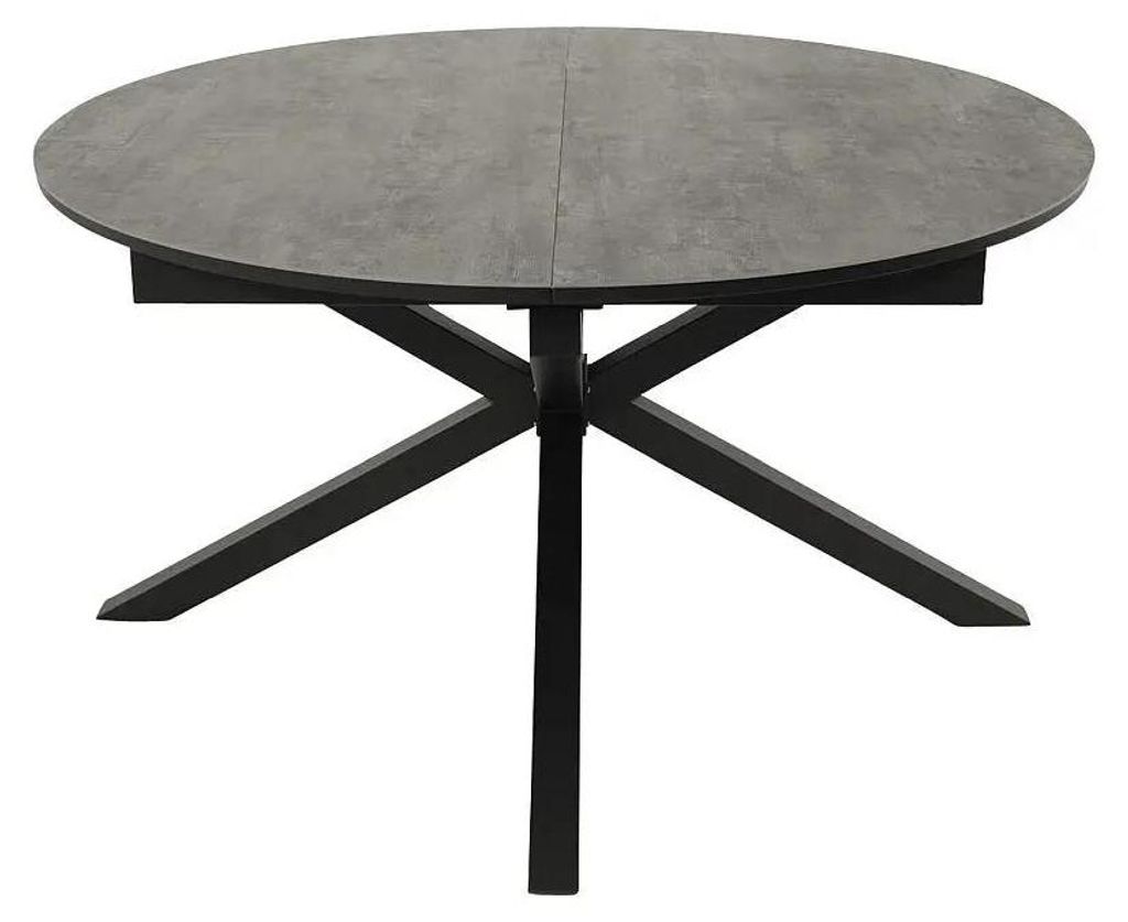 Ausziehtisch 140/200 x 75 x 140 cm Aluminium ECP Anthrazit Produktbild 