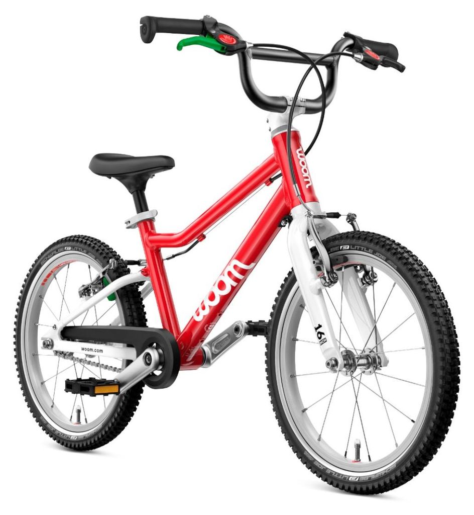 WOOM GO 3 (Gen. H) Kinder Fahrrad 4-6 Jahre 105-120 cm rot 16