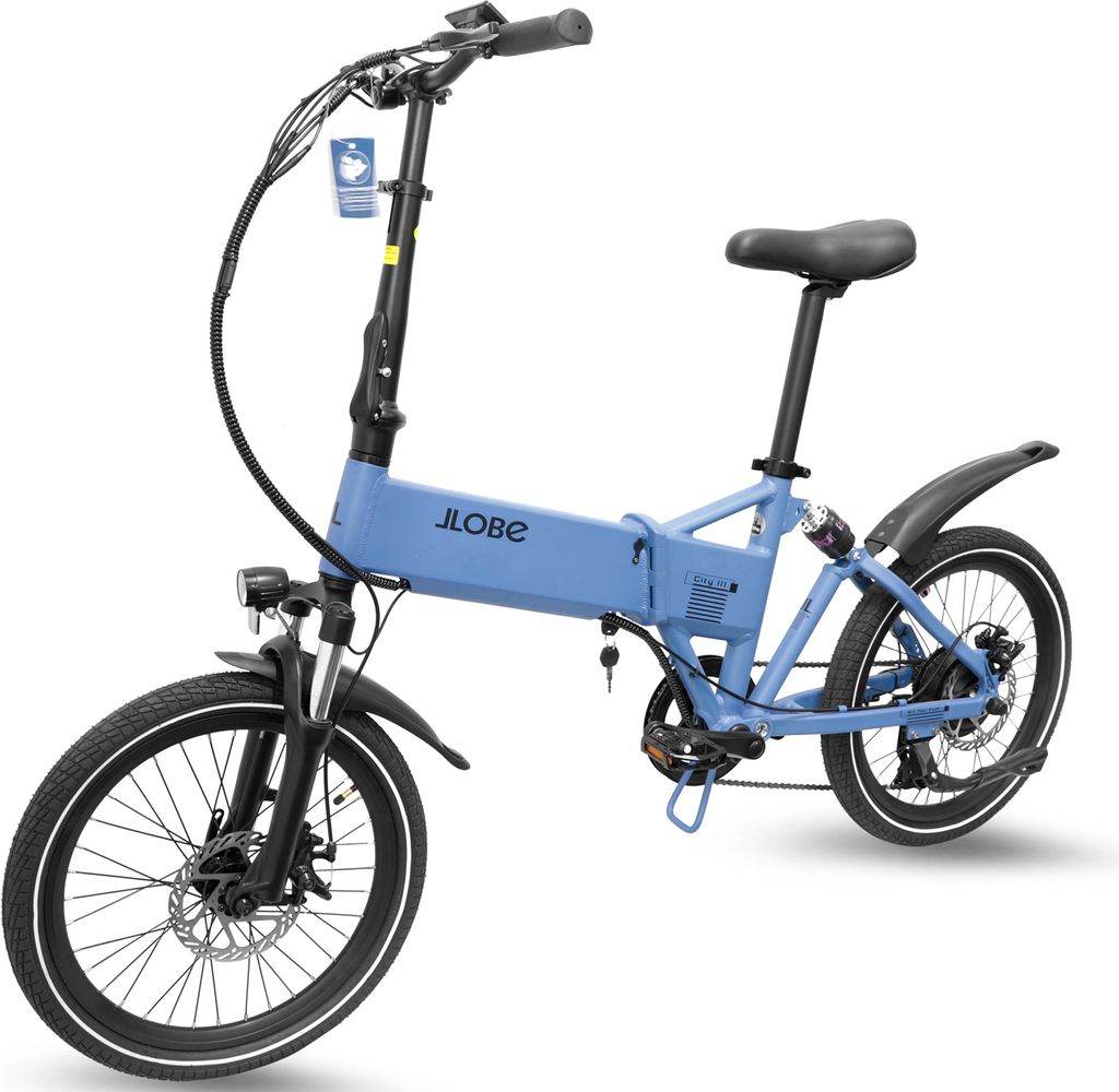 LLobe E-Bike 20" City III blau (Faltrad) 36V / 10,4Ah Produktbild 4