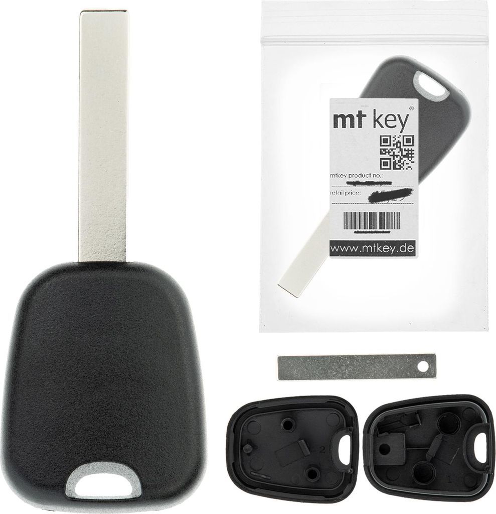 MT KEY Auto Ersatz Schlüssel HU83 kompatibel mit PEUGEOT 2008 3008 308 5008 207 5008 I EXPERT 208 I 307 308 I 807 2008 I 3008 I 301 408 I RCZ