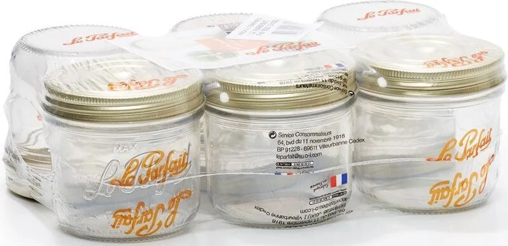 Bocaux de conservation en verre Familia Wiss 500gr pour terrines et pâtés