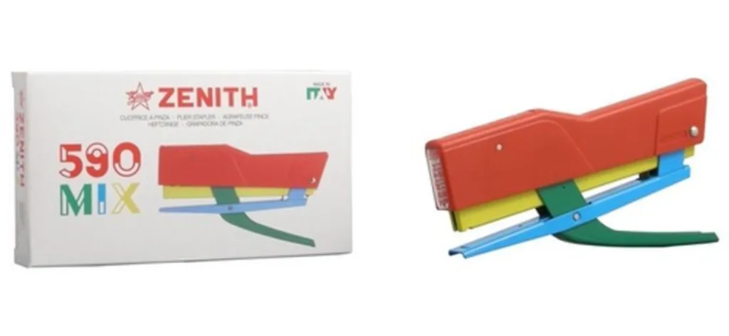 Cucitrice Zenith 590 MIX Punto Piatto | Spillatrice a Pinza Made in Italy
