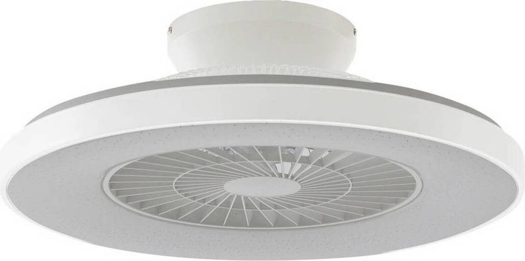 Lindby Smart LED-Deckenventilator Paavo, weiß, leise, Tuya