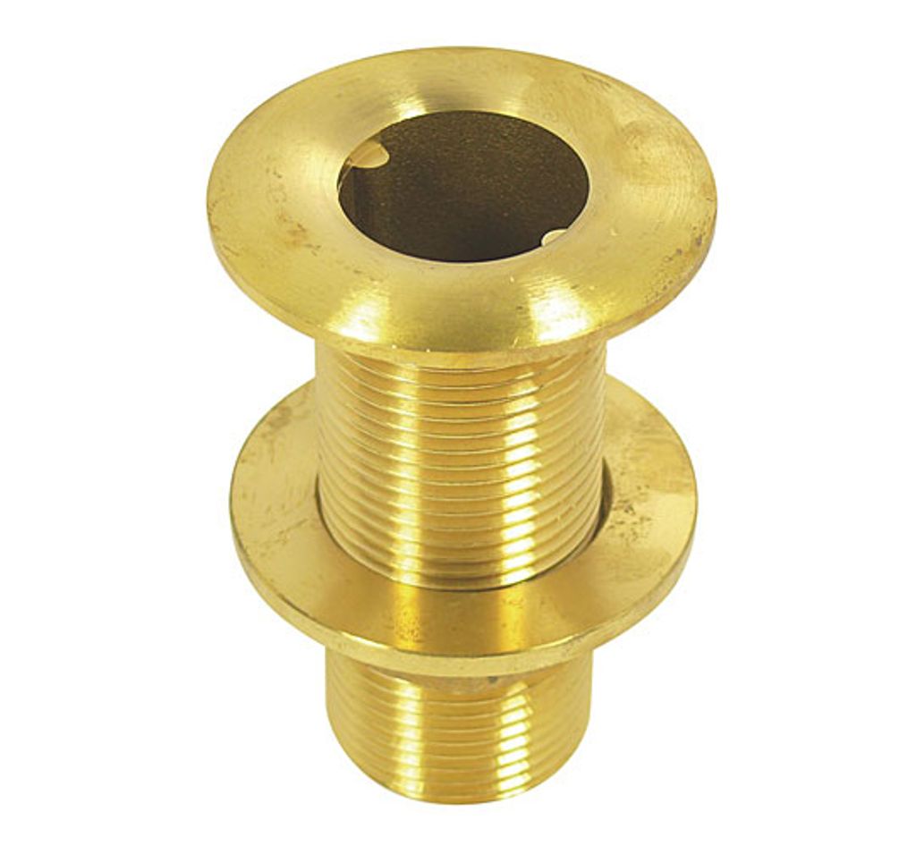 Borddurchlass mit Außengewinde, 3/8", Messing