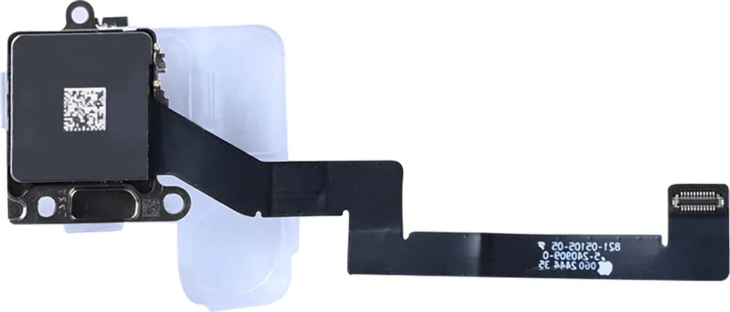 Solution Caméra iPhone 16e Défectueuse 48MP Clappio Flexible Noir