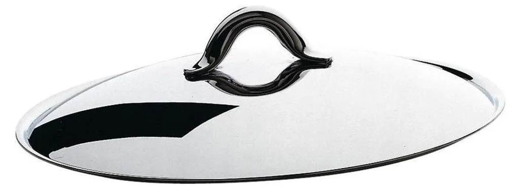 Coperchio Alessi Per Pentole 16cm | Acciaio Inox Magnetico, Design Jasper Morrison, Adatto Al Forno - 4