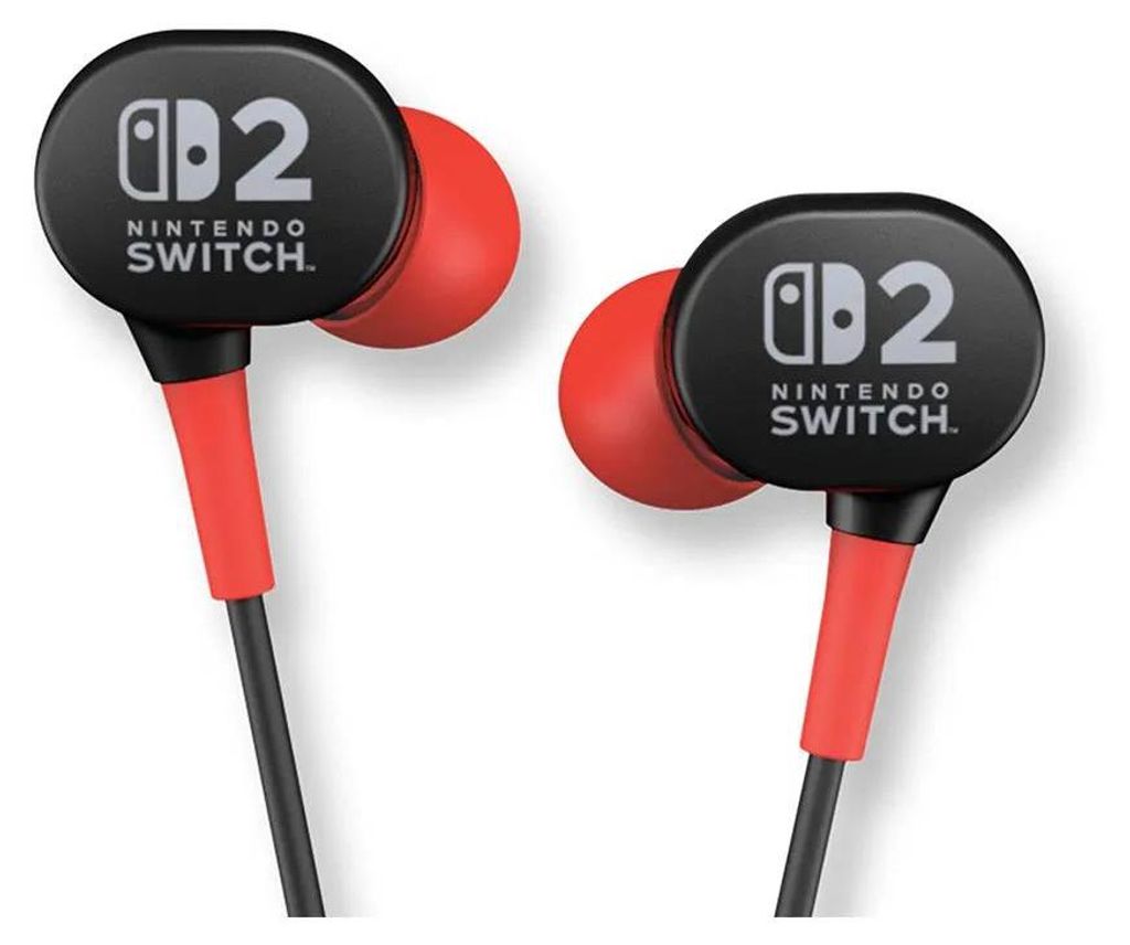 PowerA bedrade oordopjes voor Nintendo Switch 2, kabel, Productafbeelding 