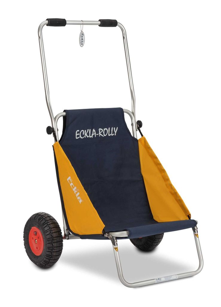 ECKLA-BEACH-ROLLY, blau/gelb, Luftrad,