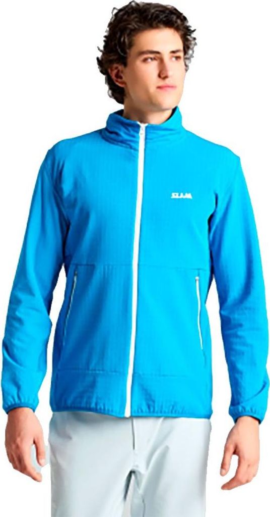 Slam Altura Fz Grid Fleece Mit Durchgehendem Reißverschluss Blau XL Mann Blau XL