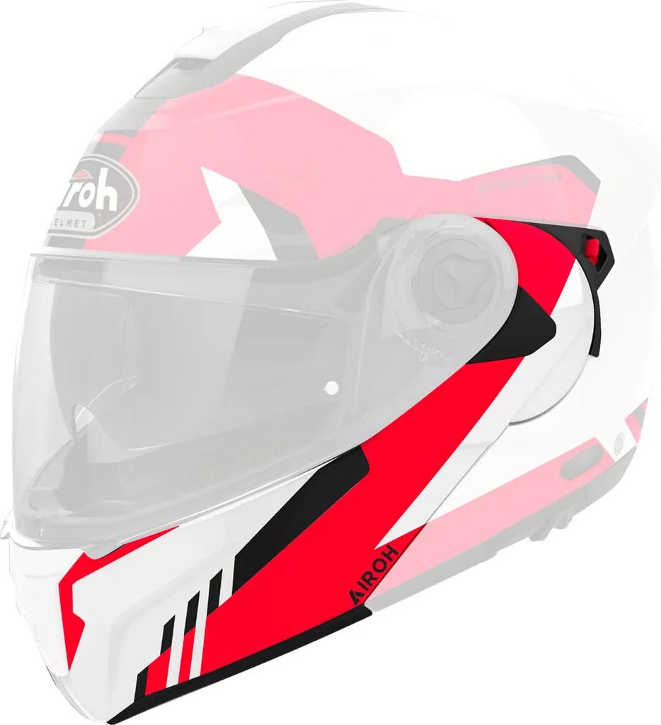 Accessoire Casque Airoh Spektra Rouge Brillant pour Confort et Style