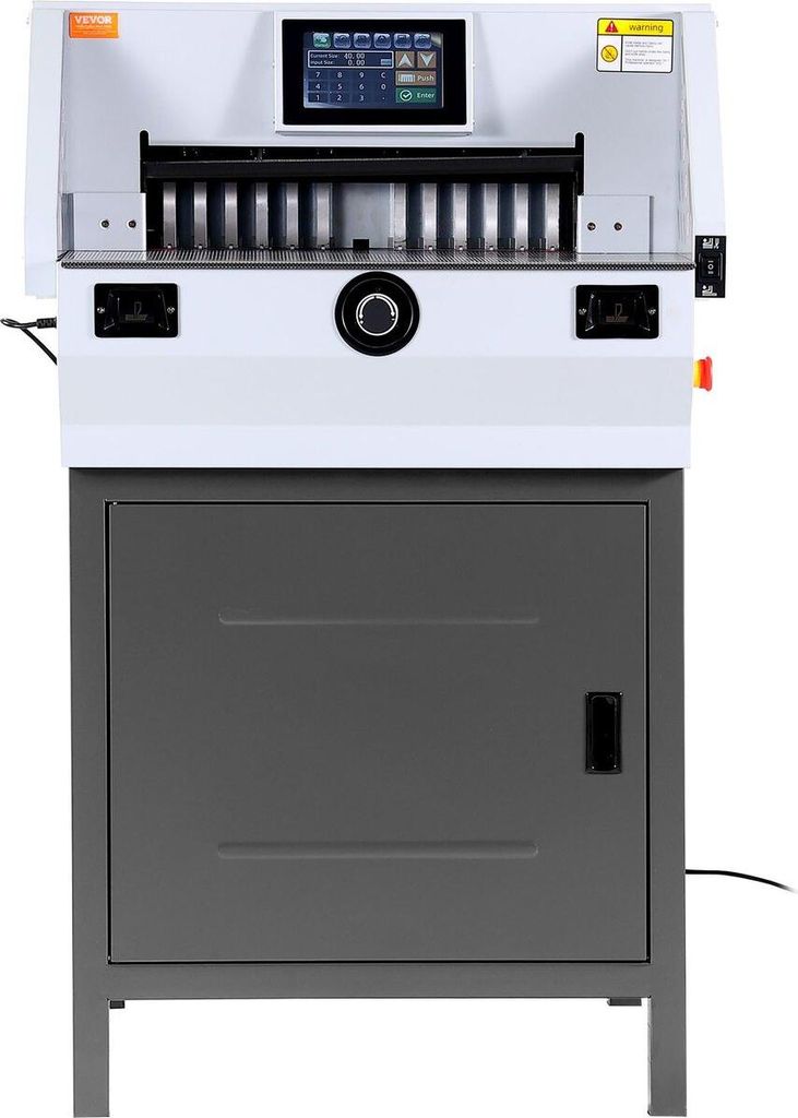 Electric Paper Cutter 19" Cutting Width 3.14" Thickness 7" Touchscreen