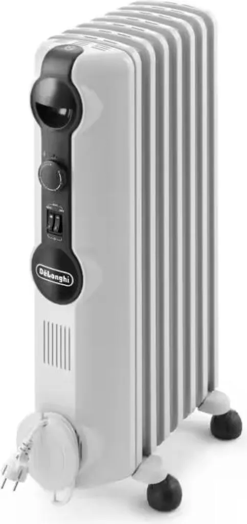 Radiateur à bain d'huile Delonghi TRRSE0715 1500W blanc haute efficacité