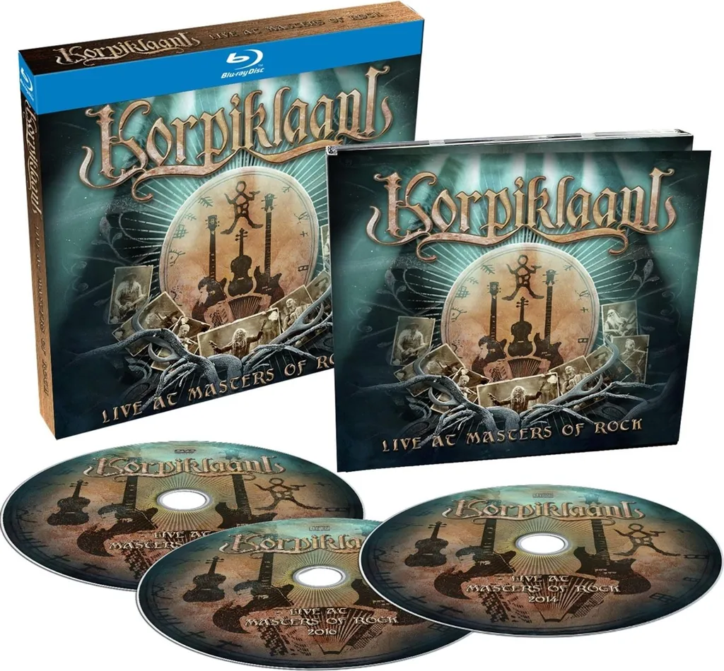 Korpiklaani Live At Masters Of Rock DVD Édition Limitée Folk Metal