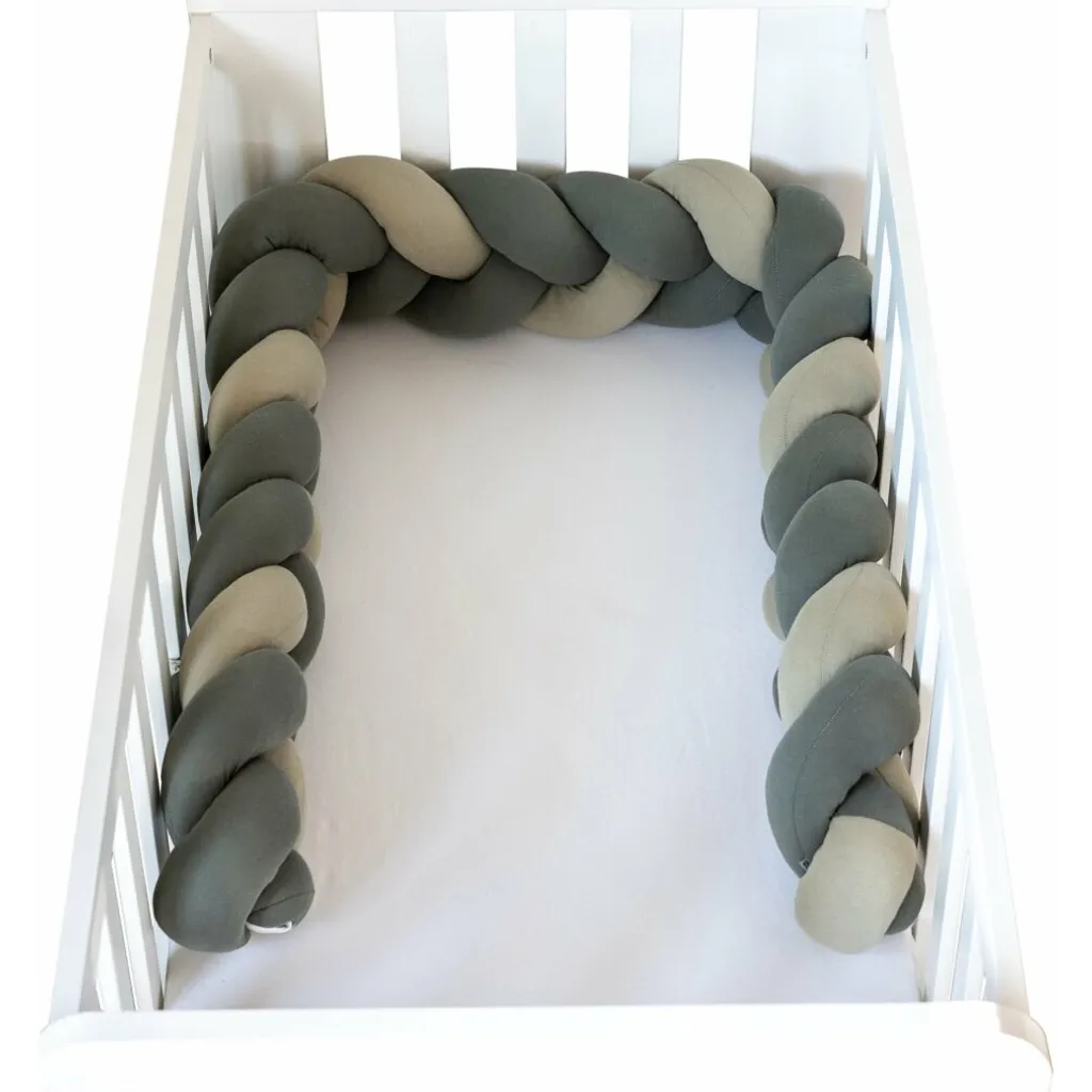 Sécuriser le sommeil de bébé avec la barrière de lit tricotée 235 cm
