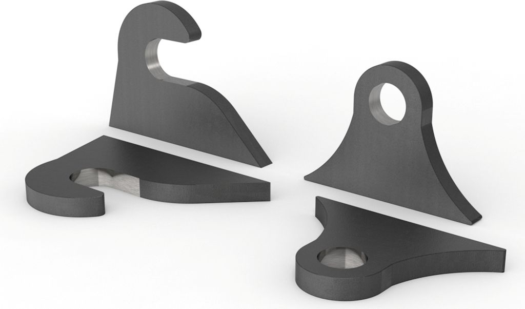 Joma-Tech Koppelhaken O&K L20 60x48x615mm 2 Stück (1 Paar) Produktbild 