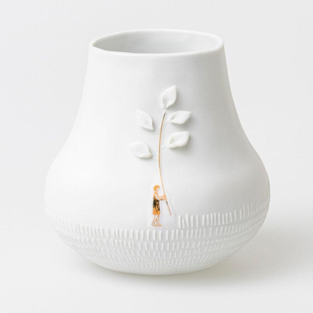 Räder BG dankbar Vase Wiese D.11cm, H.11cm Produktbild 