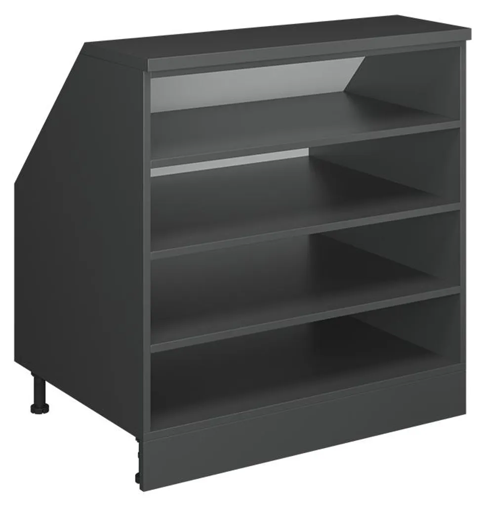 Rangement pour combles et sous pente Vicco R-Line Anthracite 80x60 cm
