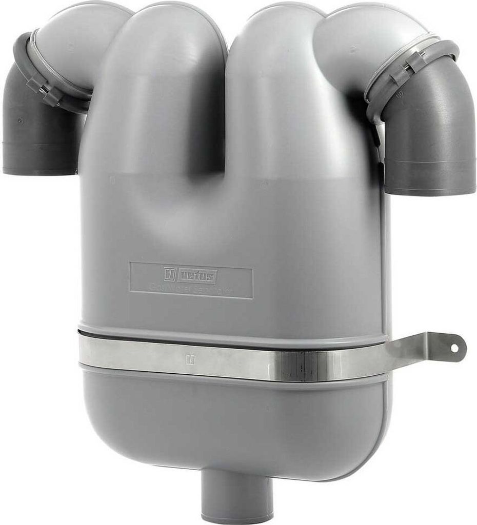 Vetus Lgs 75 Abgaseparator Silber 95 mm Silber 95 mm Produktbild 