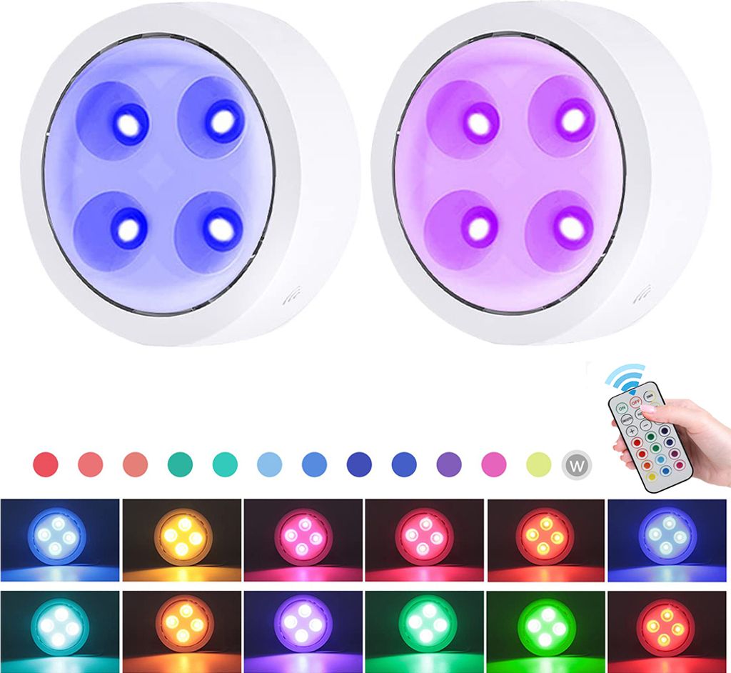 2X LED osvětlení skříněk pod skříňkou kuchyňské světlo bez Obrázek produktu 