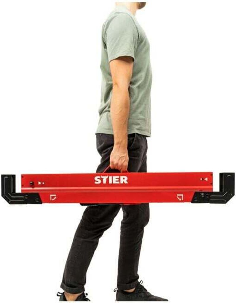 STIER Falt-Arbeitsbock Sägebock höhenverstellbar 590 kg, Produktbild 6