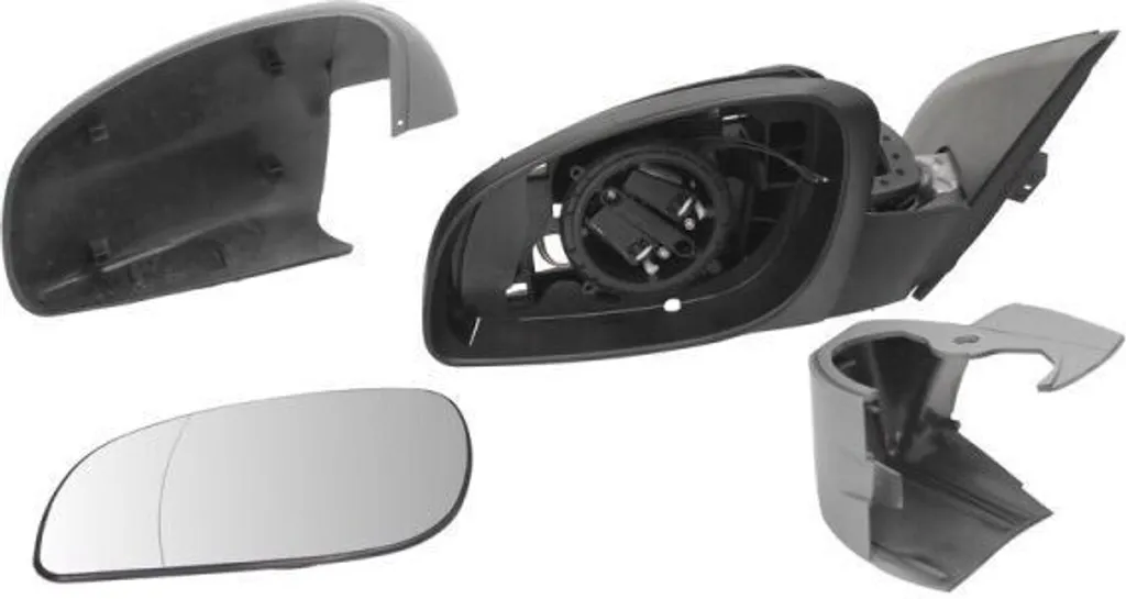 Rétroviseur extérieur gauche compatible avec Opel Signum et Vectra C