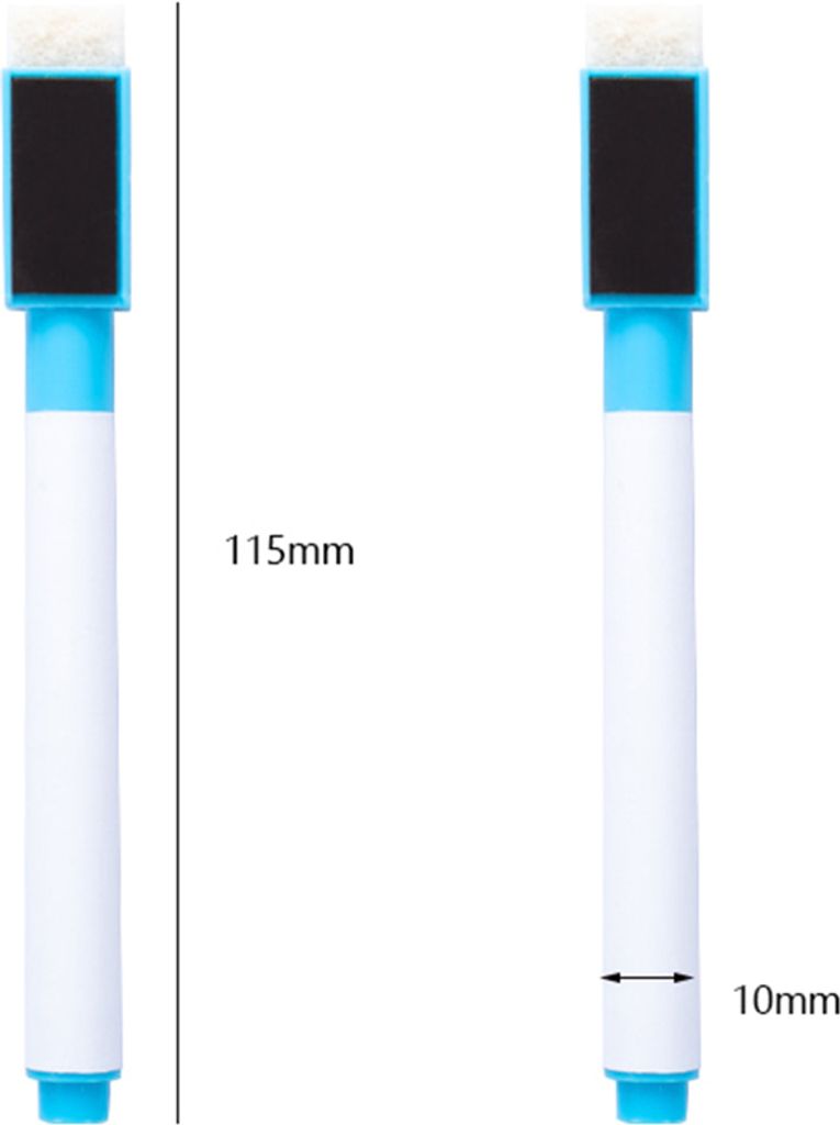 8 Farben trocken abwischbare Marker mit Radiergummikappe, Produktbild 15