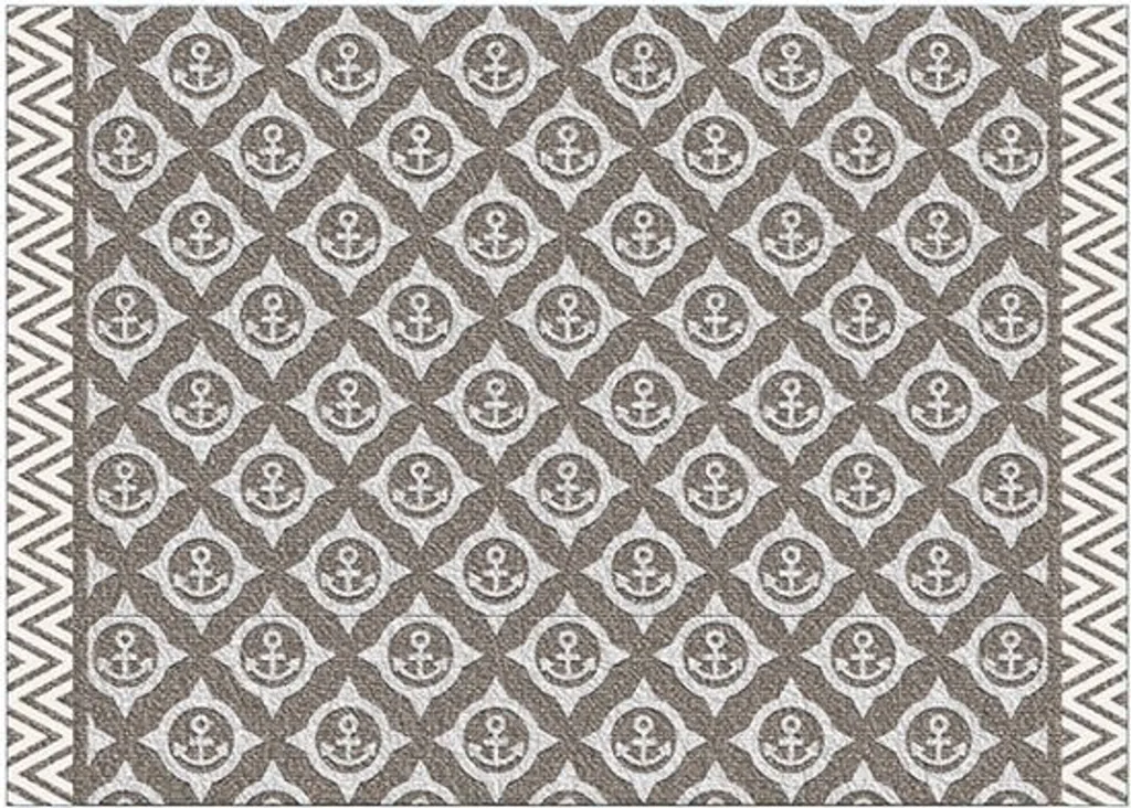 Paillasson Antidérapant Marine Business Soft Beige 70x50 cm Premium