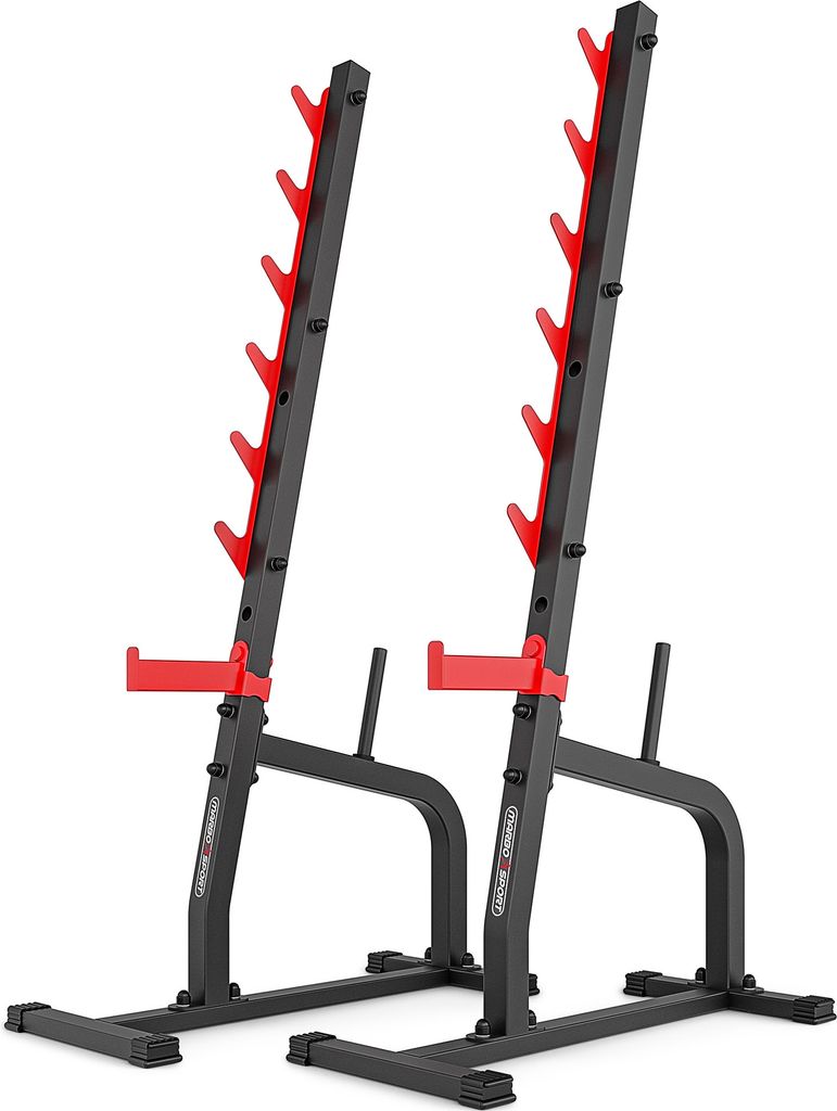 Marbo Sport Kniebeugenständer Hantelablage Squat-Rack Sicherheitsablage Hantelständer MS-S105