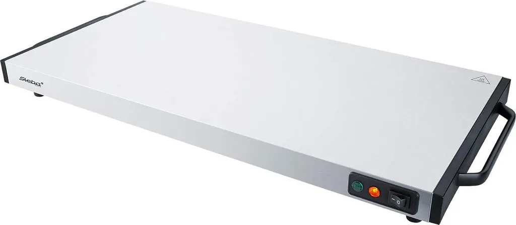 Chauffe-plat Steba WP 130, maintien au chaud 60 min, surface inox 1200W