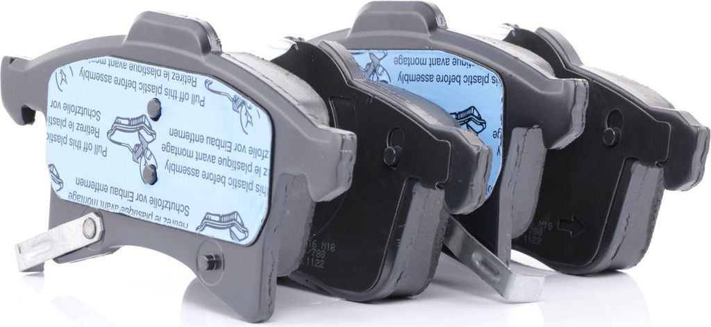 TRW GDB1668 Bremsbelagsatz, Scheibenbremse OE 93179708 kompatibel mit Adam, Astra G, Astra H, Astra (A04), Combo, Corsa C, Corsa D, Corsa E, Meriva...