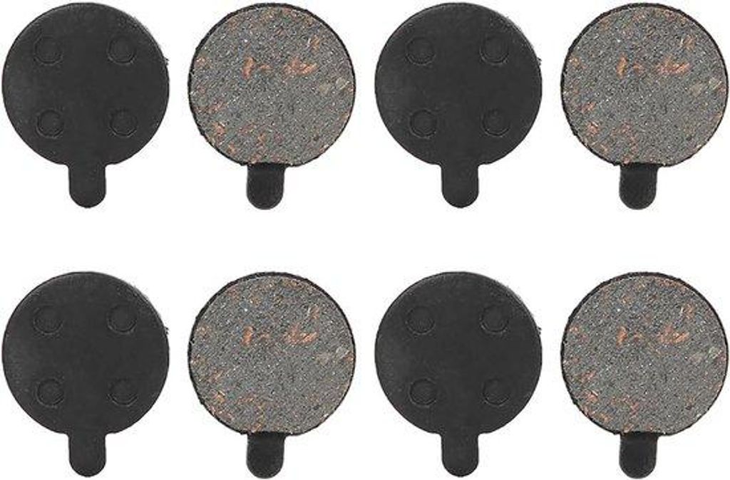 Set aus 4 Paaren Halbmetall-Scheibenbremssätteln für Scooter und E-Bikes