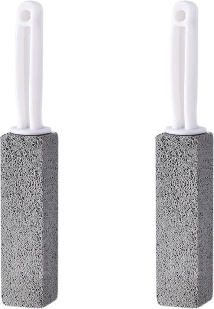 2 Packungen Bimsstein-Reinigungsstein mit Griff, Bimsstein zur Toilettenschüssel-Reinigung zum Reinigen von Toiletten, Badewannen, Grills, Schwimm...