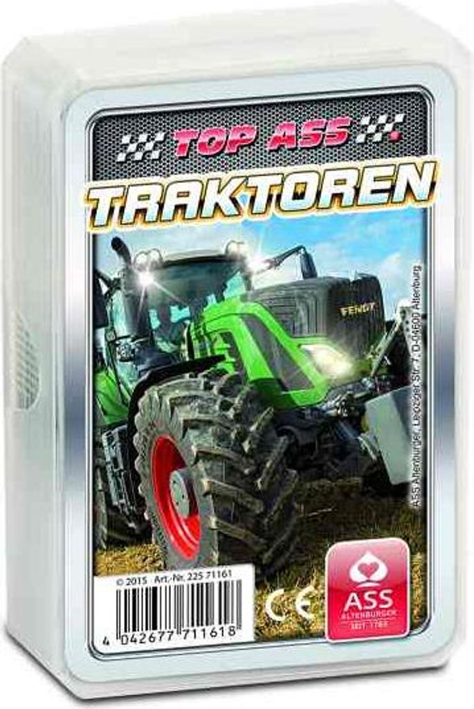 Quartett Traktoren, 1Quartett Produktbild 