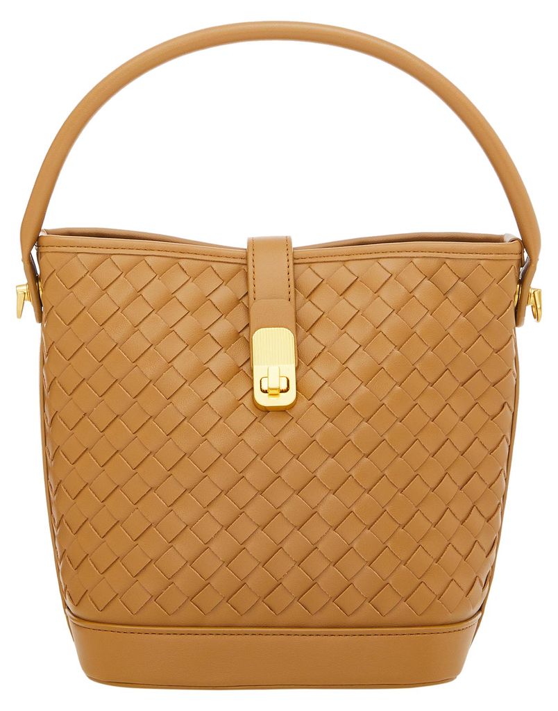 ALBEE damen schultertaschen - khaki, ONESIZE