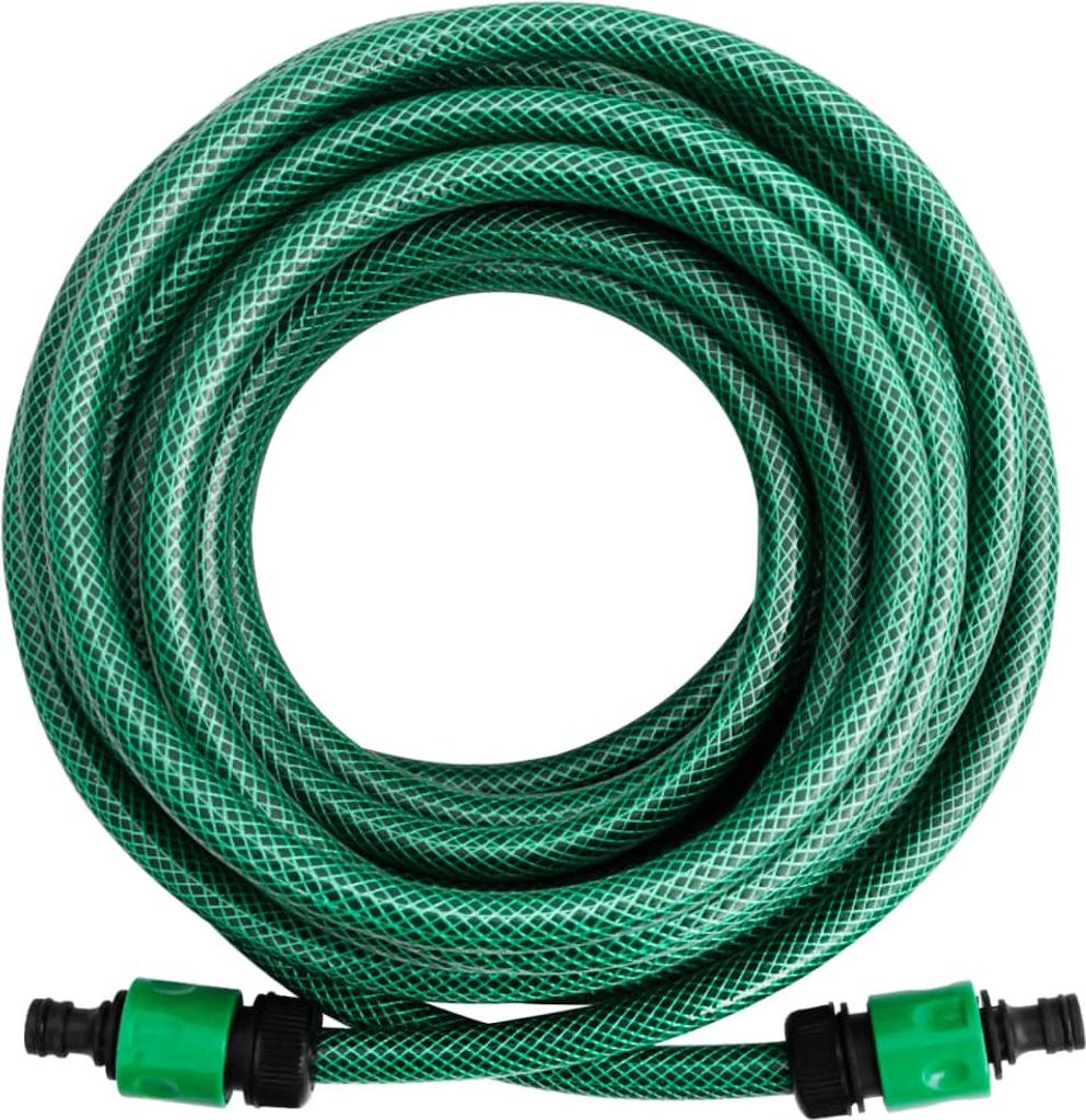 vidaXL Poolschlauch Grün 100 m PVC