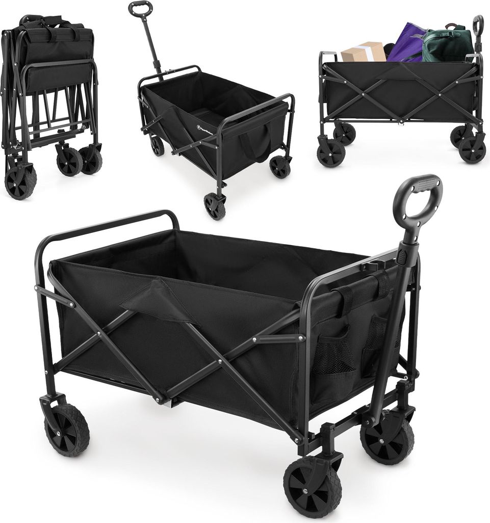 Chariot pliable HyperMotion Noir - Chariot de transport Image du produit 