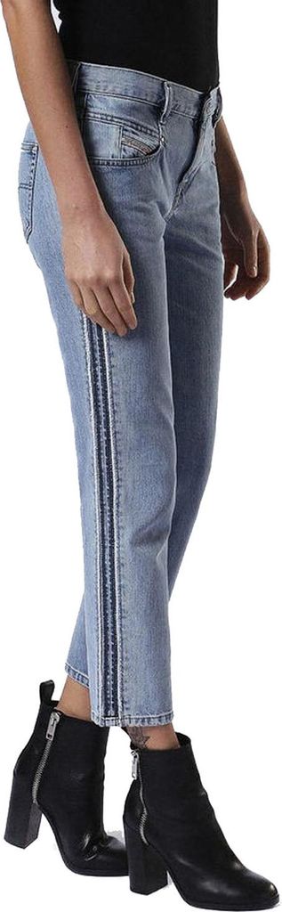 Diesel Belthy-Ankle 084FC Damen Jeans Hose Slim Straight